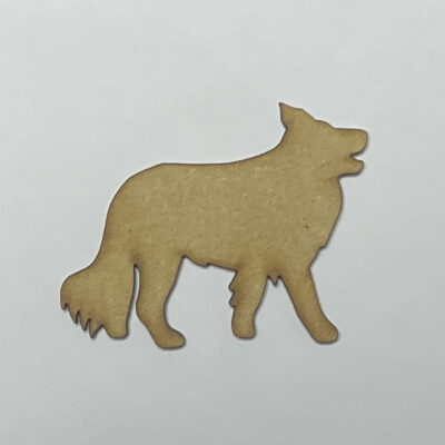 Wooden MDF Border Collie