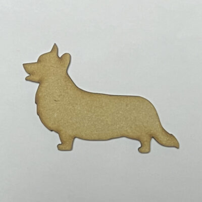 Wooden MDF Corgi