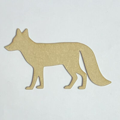 Wooden MDF Fox