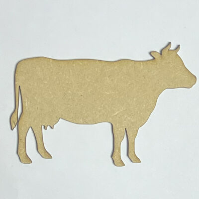 Wooden MDF Cow
