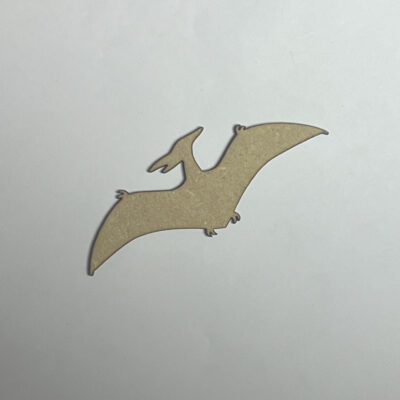 Wooden MDF Pterodactyl Embellishment Dinosaur Craft Blank