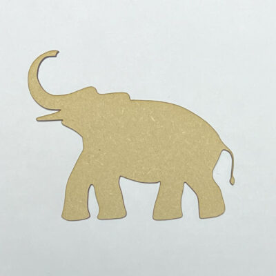 Wooden MDF Elephant