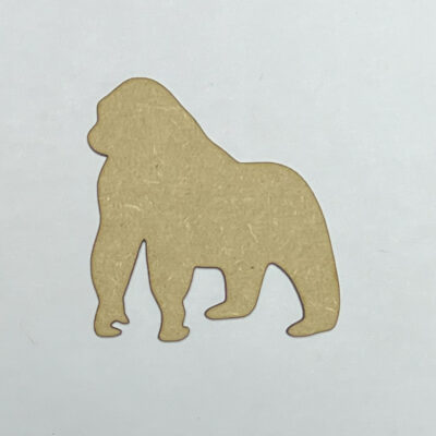 Wooden MDF Gorilla
