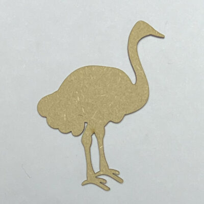 Wooden MDF Ostrich