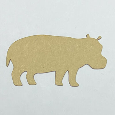 Wooden MDF Hippo