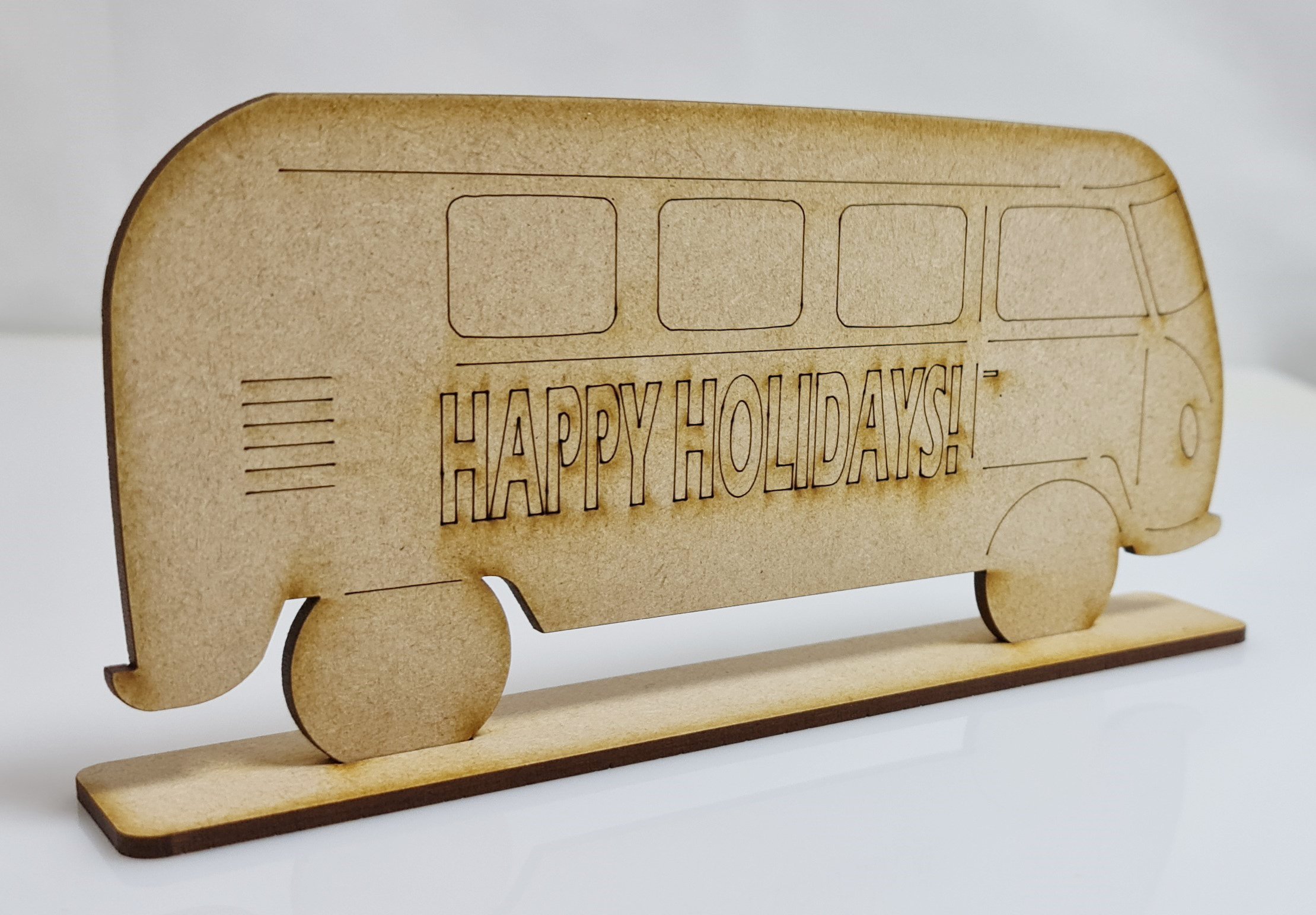 Wooden Personalised MDF Camper Van Motorhome Plaque Sign - Image 2