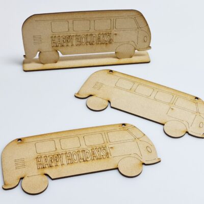 Wooden Personalised MDF Camper Van Motorhome Plaque Sign