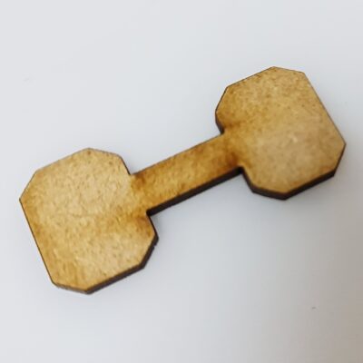 Dumbell Embellishment