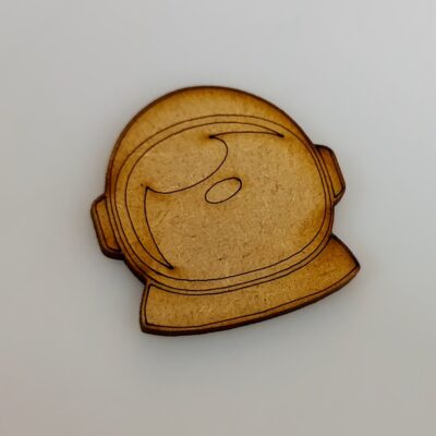 MDF Astronaut Helmet Craft Embellishment
