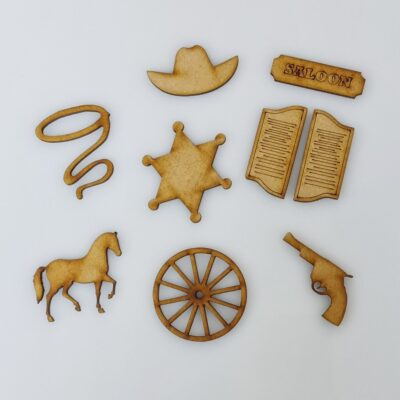Wild West Craft Embellishments