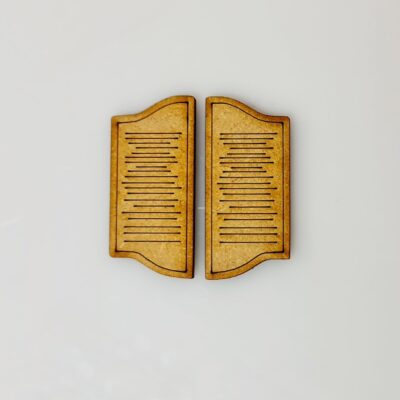 MDF Saloon Door Craft Embellishments