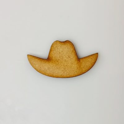 MDF Cowboy Hat Craft Embellishment