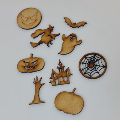 MDF Halloween Craft Embellishments