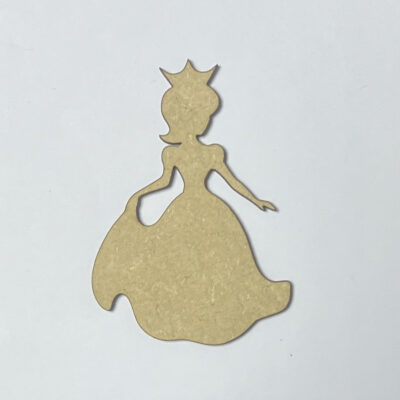 Wooden MDF Princess Craft Shapes
