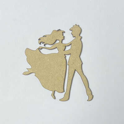 Wooden MDF Prince and Princess Craft Shapes