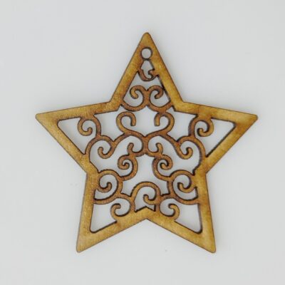 Decorative Star Bauble