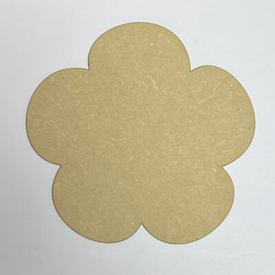 Wooden MDF Blank Flower Craft Shape
