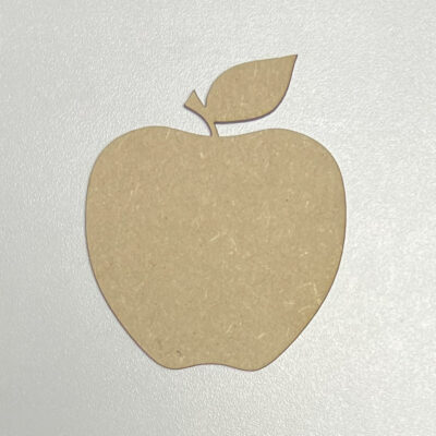 Wooden MDF Apple Craft Shapes