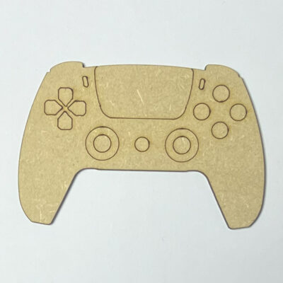 Wooden MDF PlayStation PS5 Controller Engraved