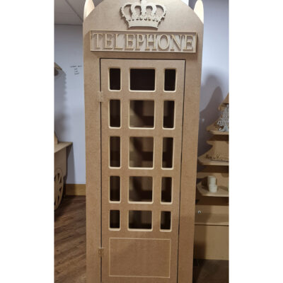 Wooden 18mm MDF Large Wedding Telephone Box