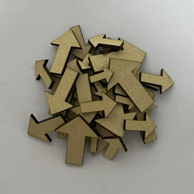 Wooden MDF Arrow Craft Shapes