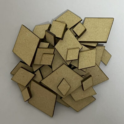 Wooden MDF Rhombus Craft Shapes