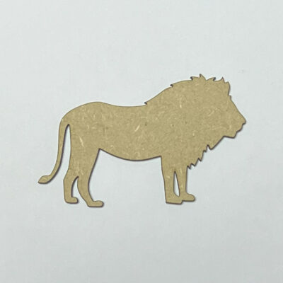 Wooden MDF Lion