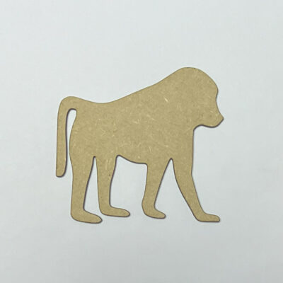 Wooden MDF Baboon