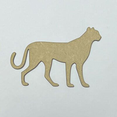 Wooden MDF Cheetah