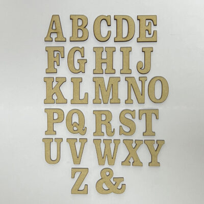Wooden Letters