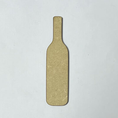 Wooden MDF Wine Bottle Craft Shapes