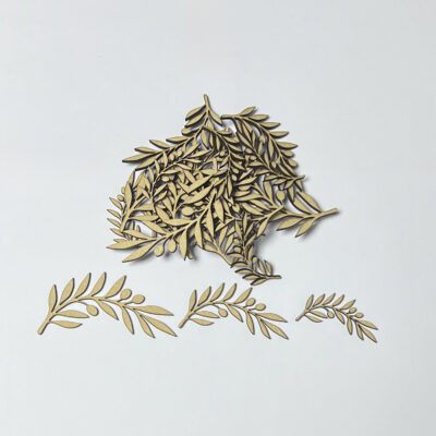 Wooden MDF Olive Branch