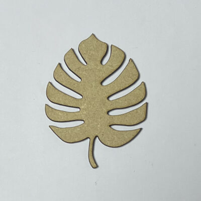 Wooden MDF Tropical Leaf