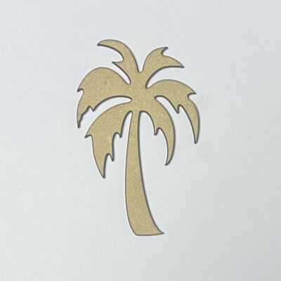 Wooden MDF Tropical Tree Craft Shapes