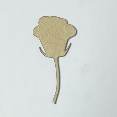 Wooden MDF Rose Craft Shapes