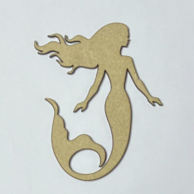 Wooden MDF Mermaid Craft Shapes