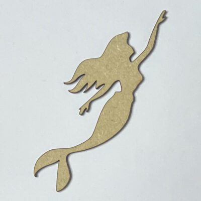 Wooden MDF Mermaid Craft Shapes