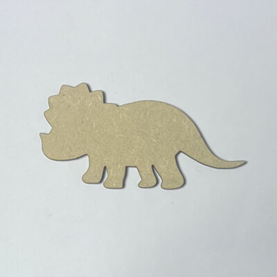 Wooden MDF Cute Triceratops