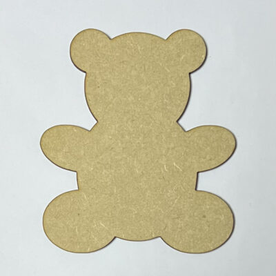 Teddy Bear Sitting Craft Shapes