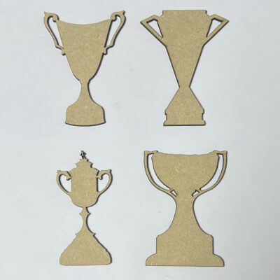 Wooden Assorted Scottish Football Trophy