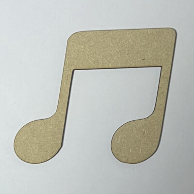 Wooden MDF Music Note Craft Shapes